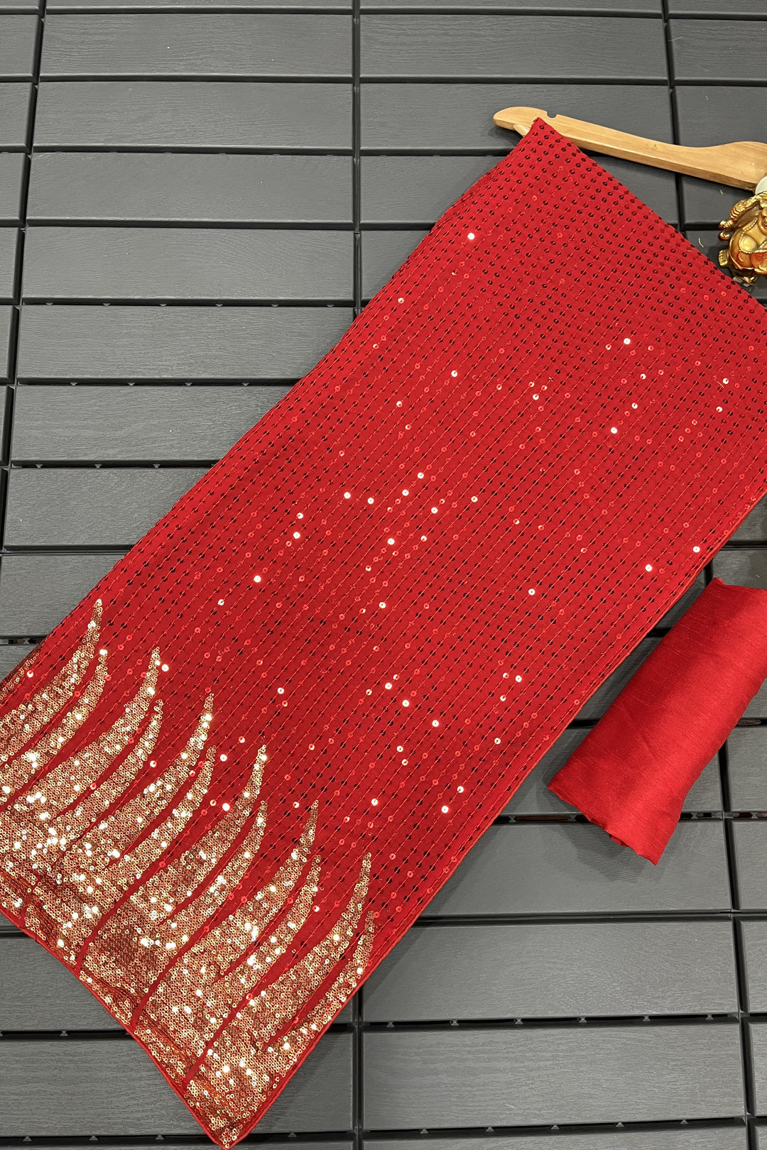 Fire Fly Brightest Idea -Sequin Saree