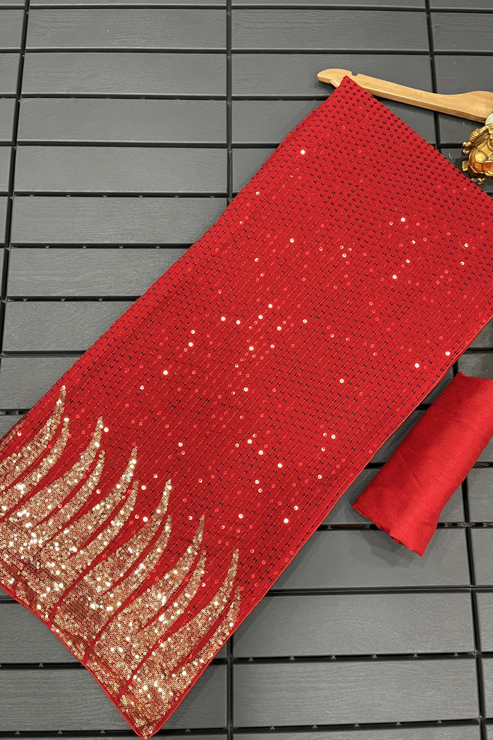 Fire Fly Brightest Idea -Sequin Saree