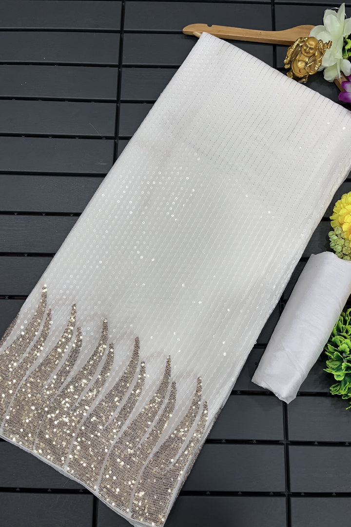 Fire Fly Brightest Idea -Sequin Saree