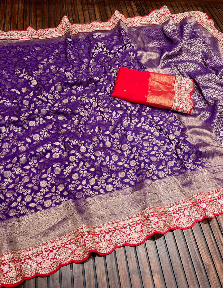 Better Claim Designer Banarasi Saree