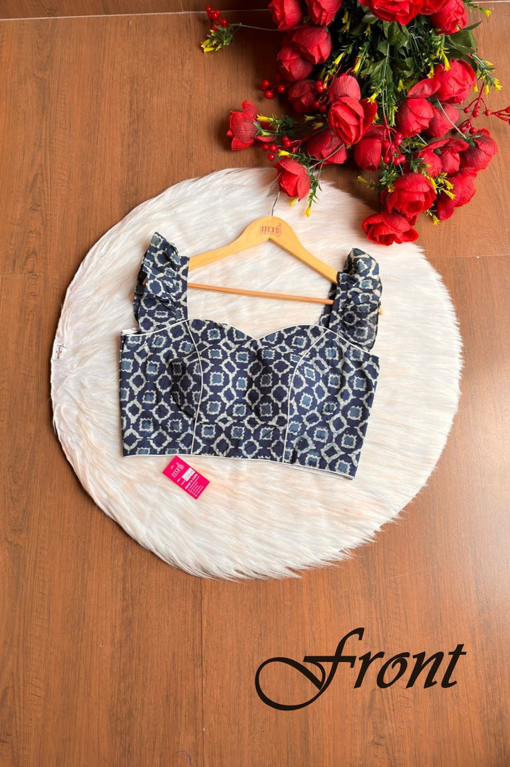 Desi Swag- Indigo  Designer Blouse