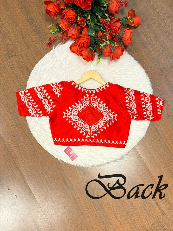 Feel Of Jamdani -  Designer Blouse