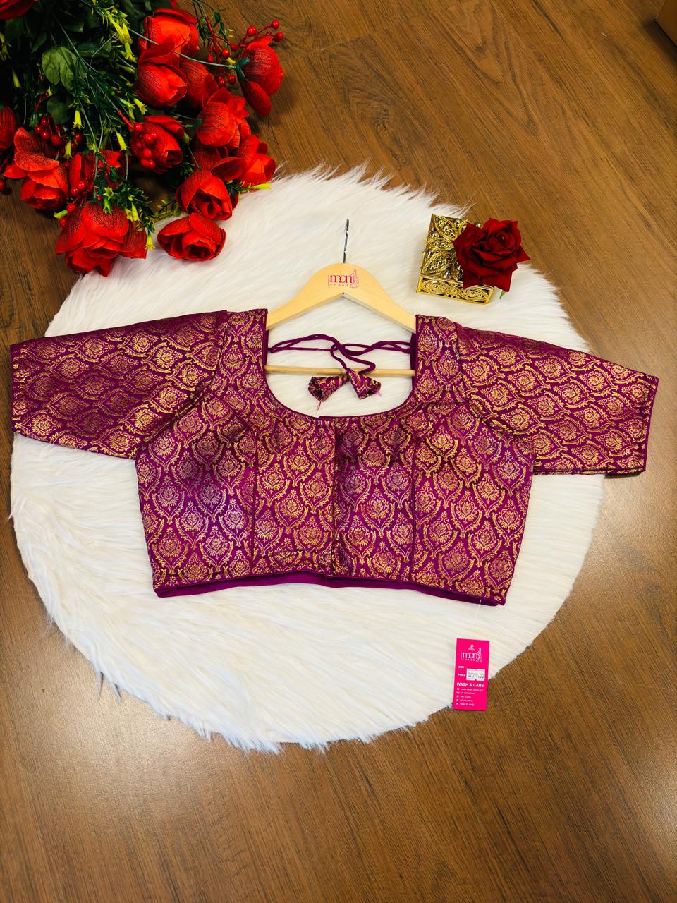 Craze Crack Designer Banarasi blouse