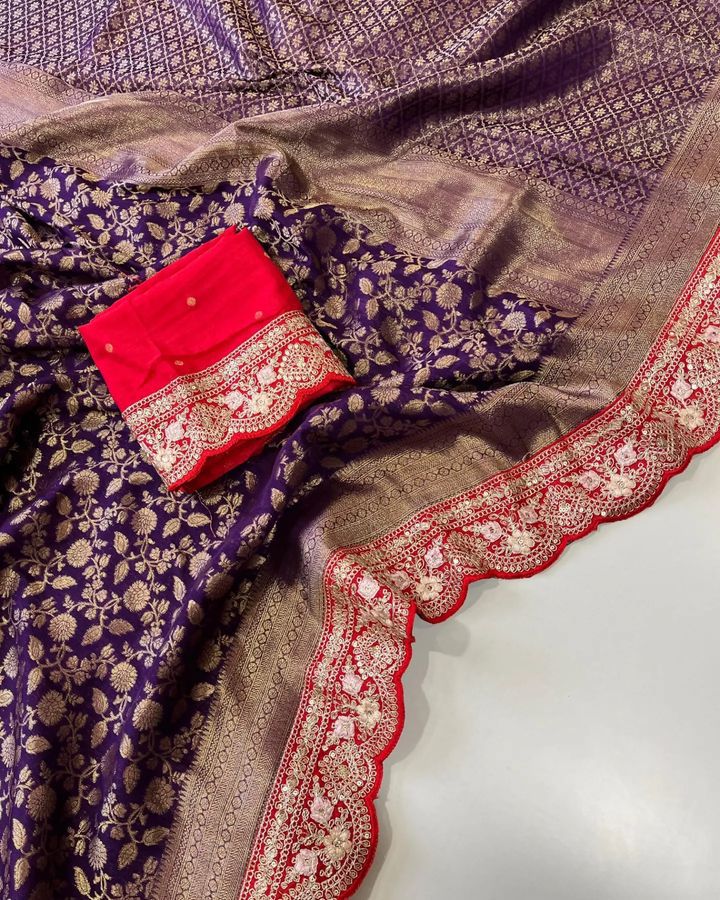 Better Claim Designer Banarasi Saree