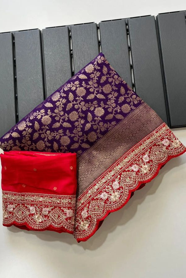 Better Claim Designer Banarasi Saree