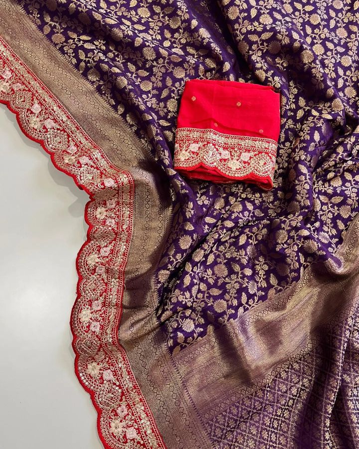 Better Claim Designer Banarasi Saree