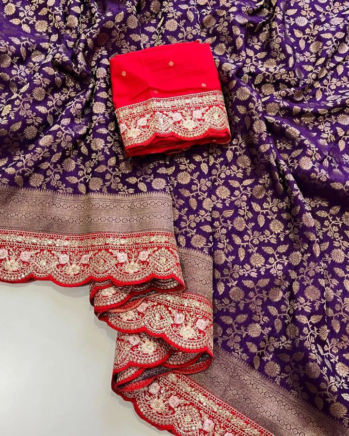 Better Claim Designer Banarasi Saree