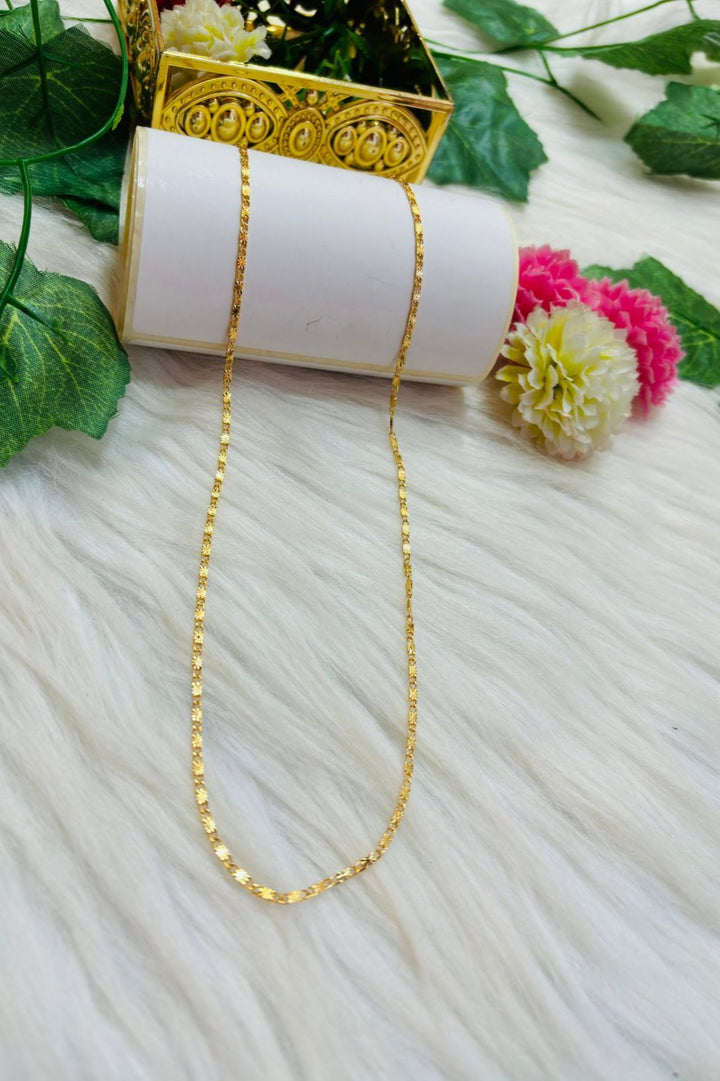 A New Style- Gold Plated Chain