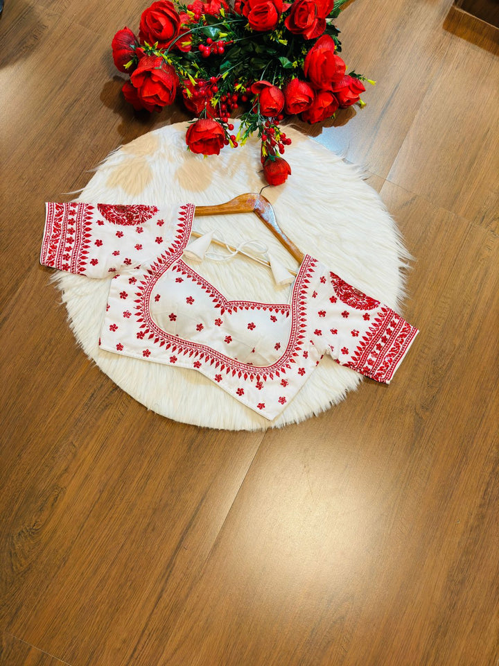 Madhubala Special Vichitra Silk Blouse