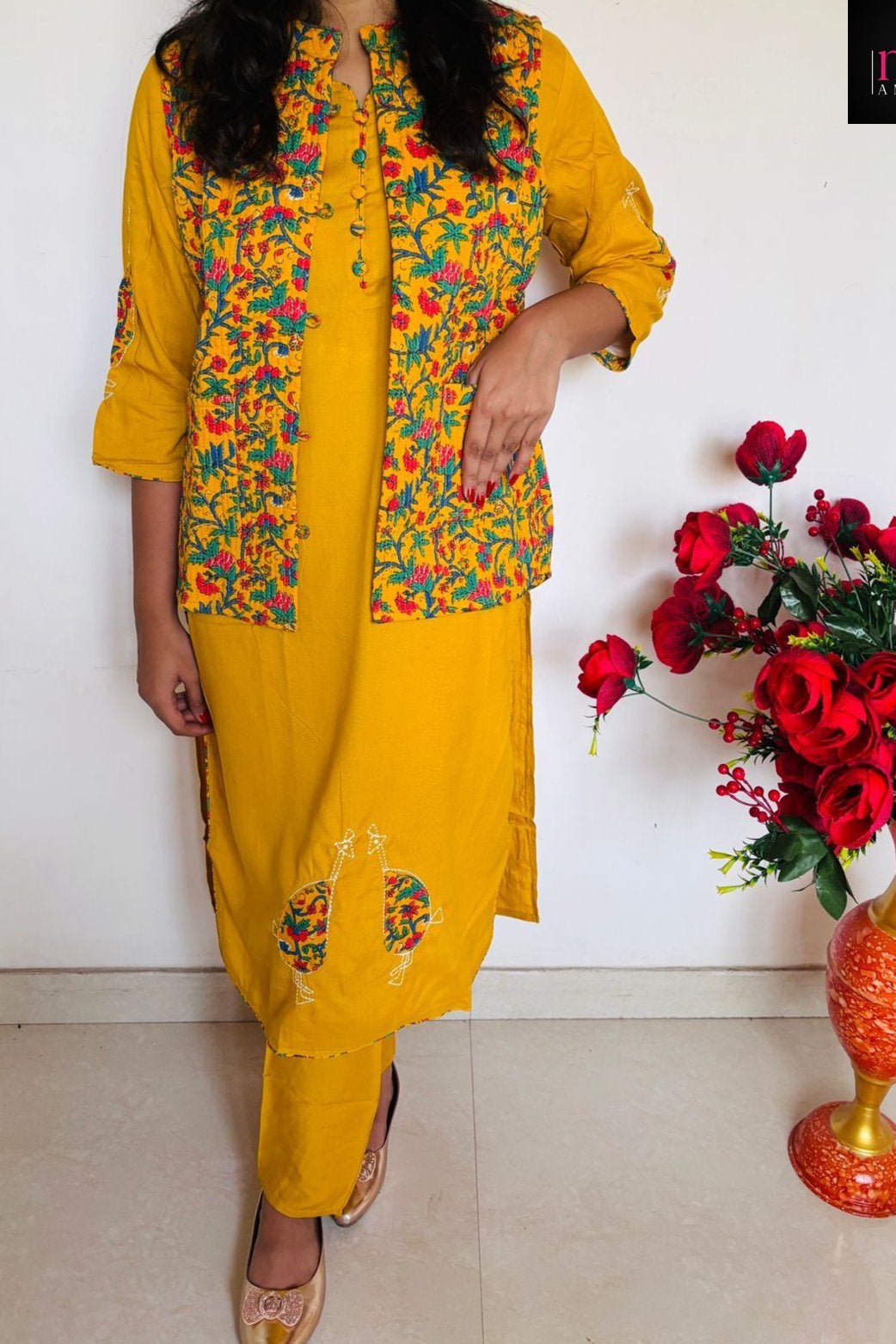 Befriend The Weather- Winter Special Kurti Set
