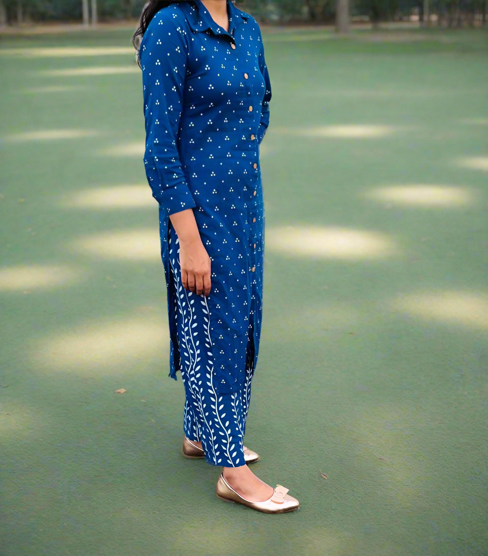 New Ways Cotton Kurti Set