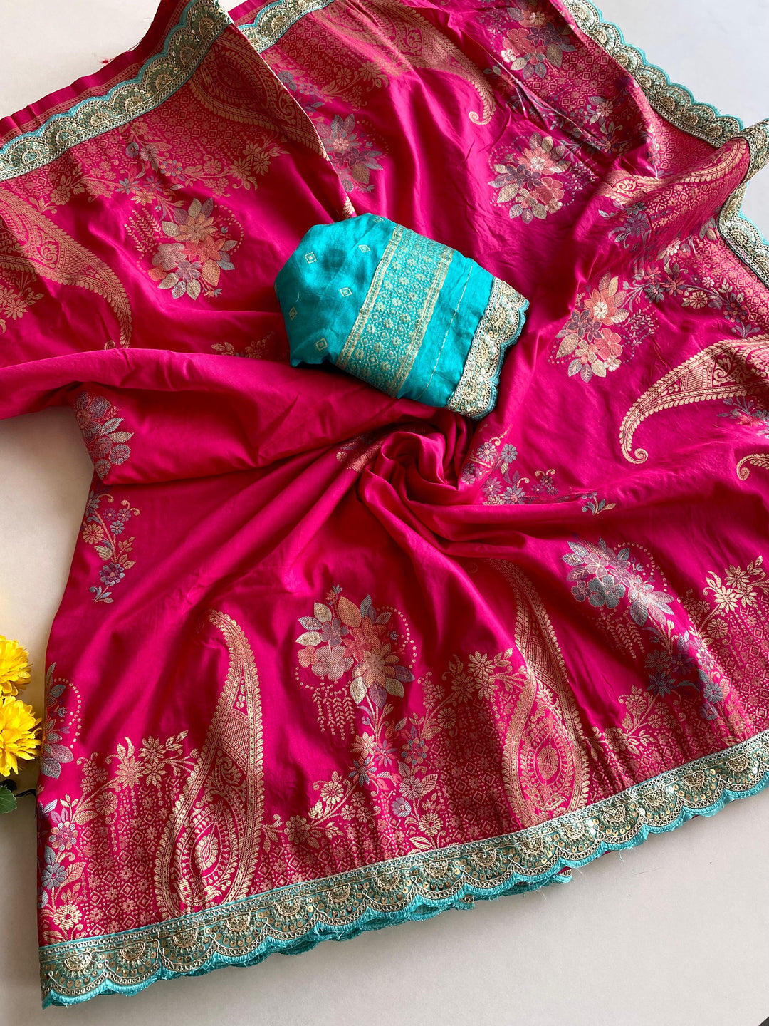 Frozen In Time Banarasi Saree
