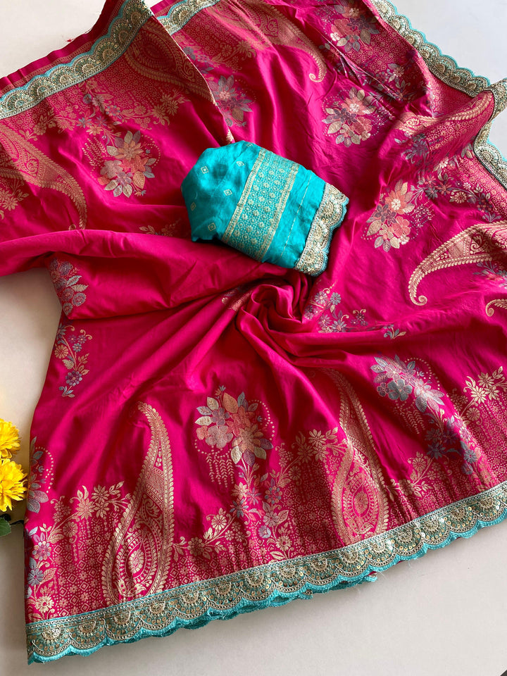 Frozen In Time Banarasi Saree
