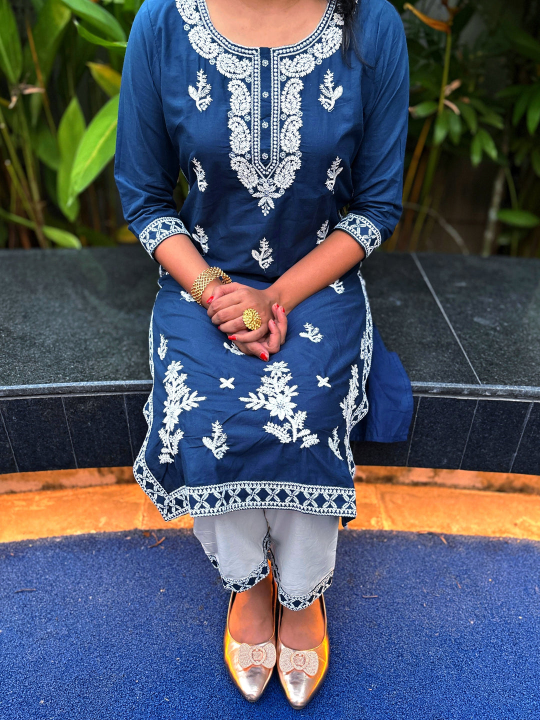 All Day Long- Rayon Kurti Set