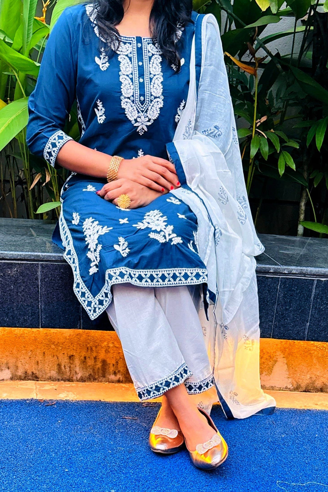 All Day Long- Rayon Kurti Set