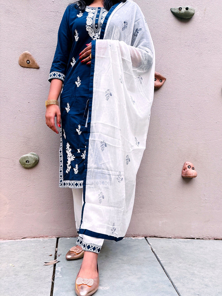 All Day Long- Rayon Kurti Set