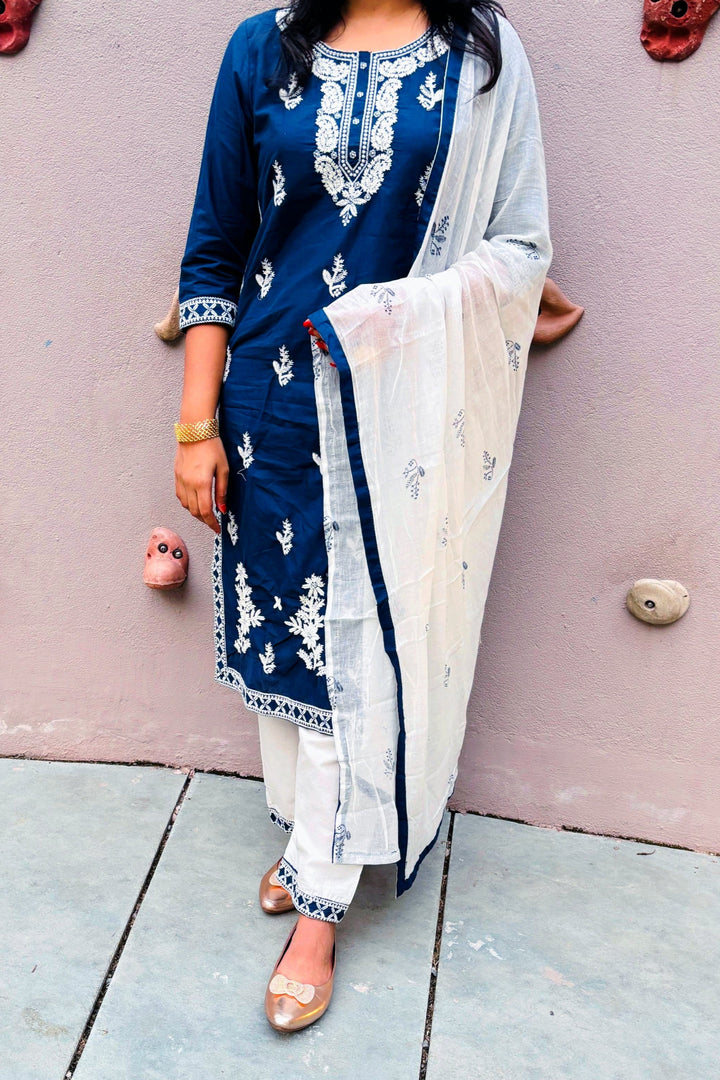 All Day Long- Rayon Kurti Set