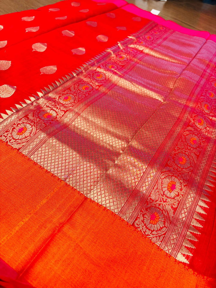Banarasi Cotton Silk Saree