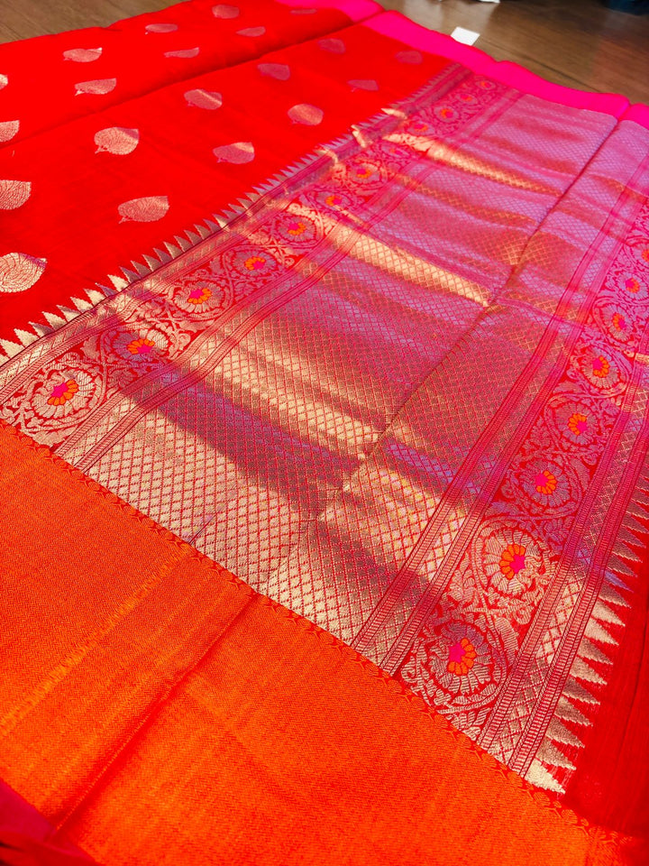 Banarasi Cotton Silk Saree