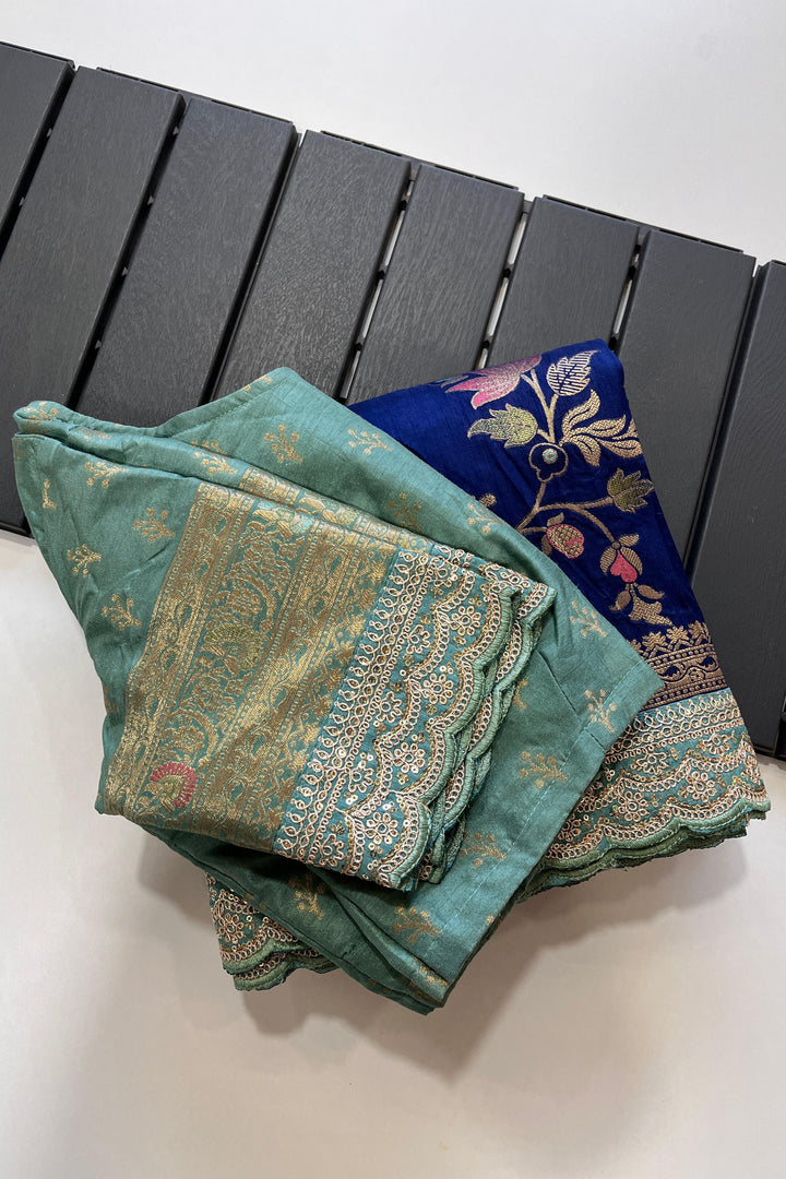 Make Your Presence Felt(Banarasi Silk Saree)