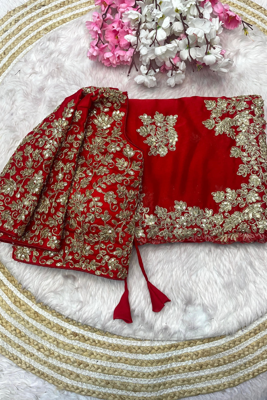 Special Look Rangoli Silk Saree