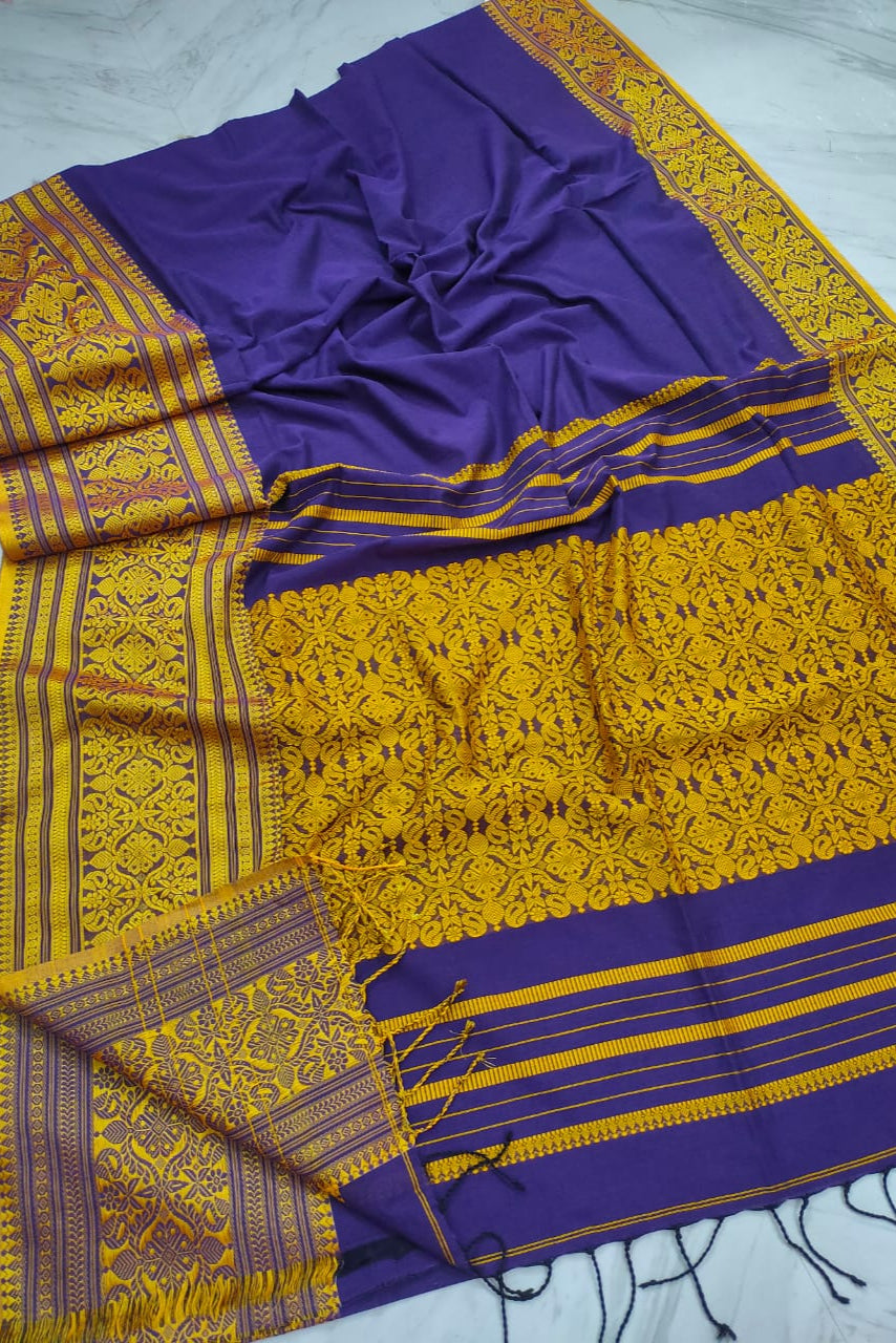 Comfort Story - Pure Marcerized Cotton Saree