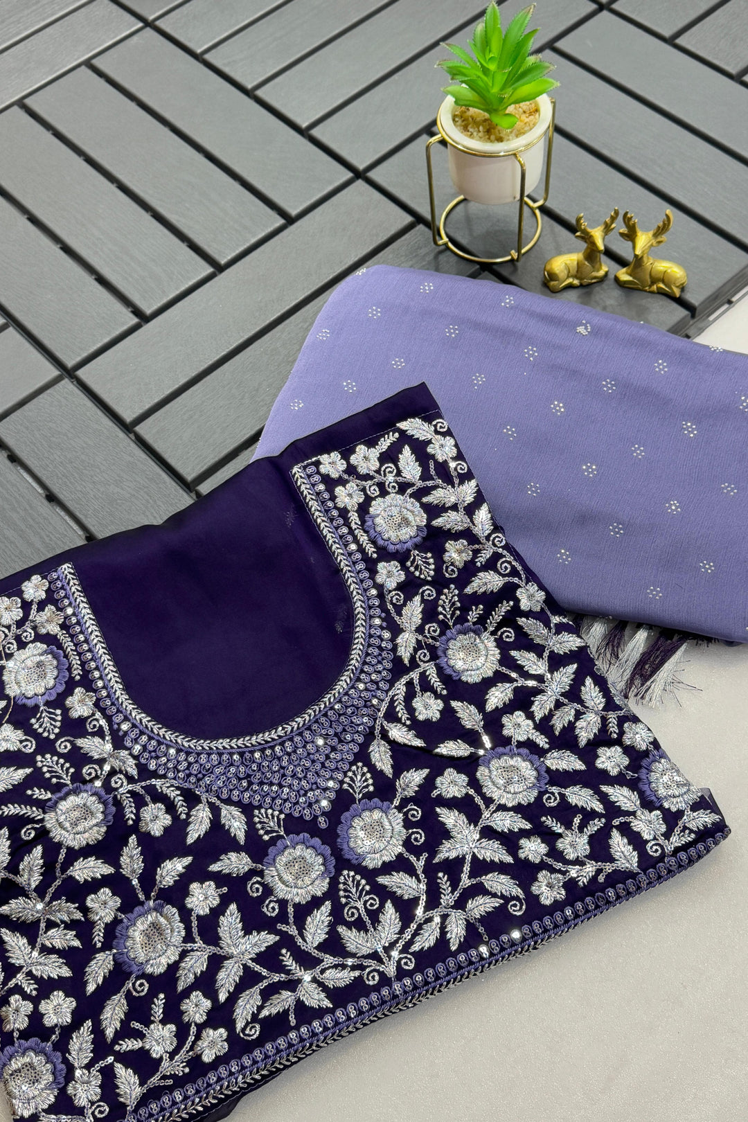 Radiant Reverie Chiffon Saree