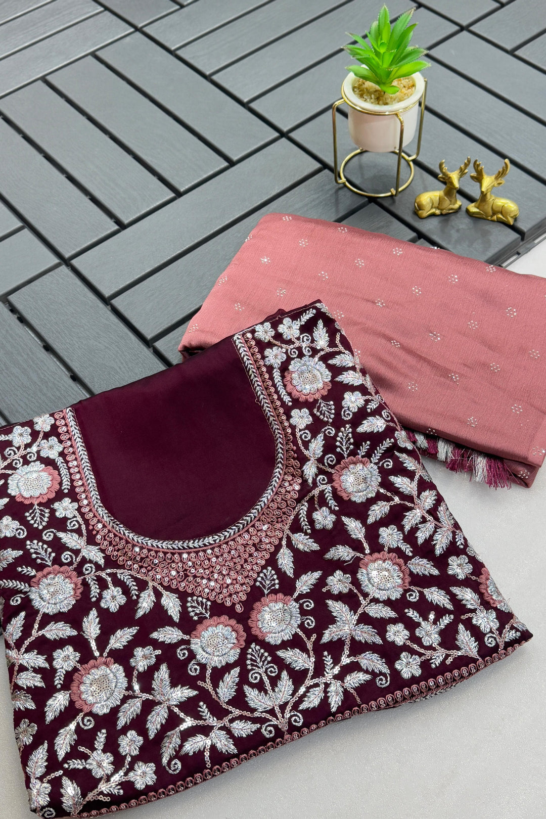 Radiant Reverie Chiffon Saree