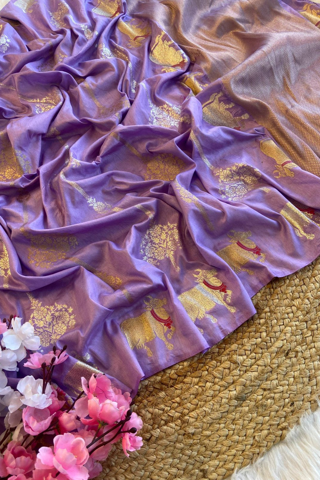 A Stranger Love Fancy Silk Saree