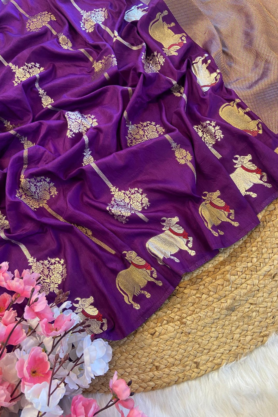 A Stranger Love Fancy Silk Saree