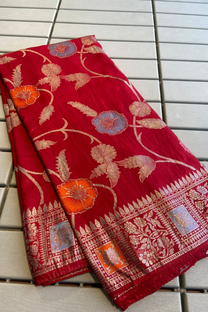 Make You A Trendsetter Fancy Silk Saree