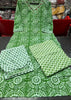 Adorable Green Cute Pockets Cotton Kurti Set