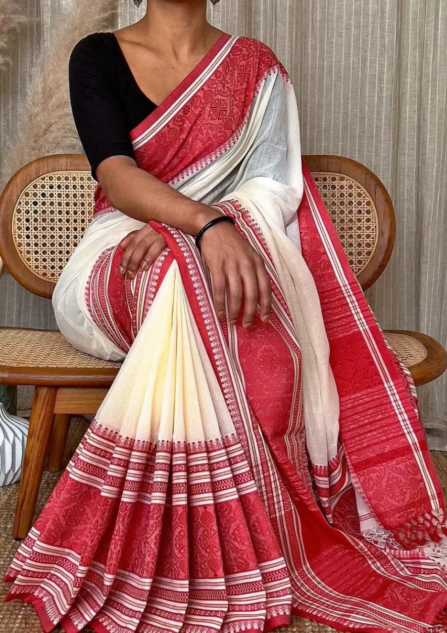 The Glory Of Goddess (Debi Boron ) Saree