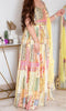 Blooming Daffodil Designer Gown Set