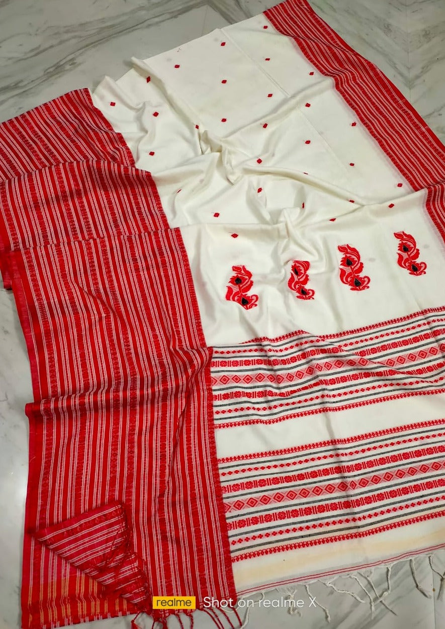 Luminary Cotton Banarasi Saree