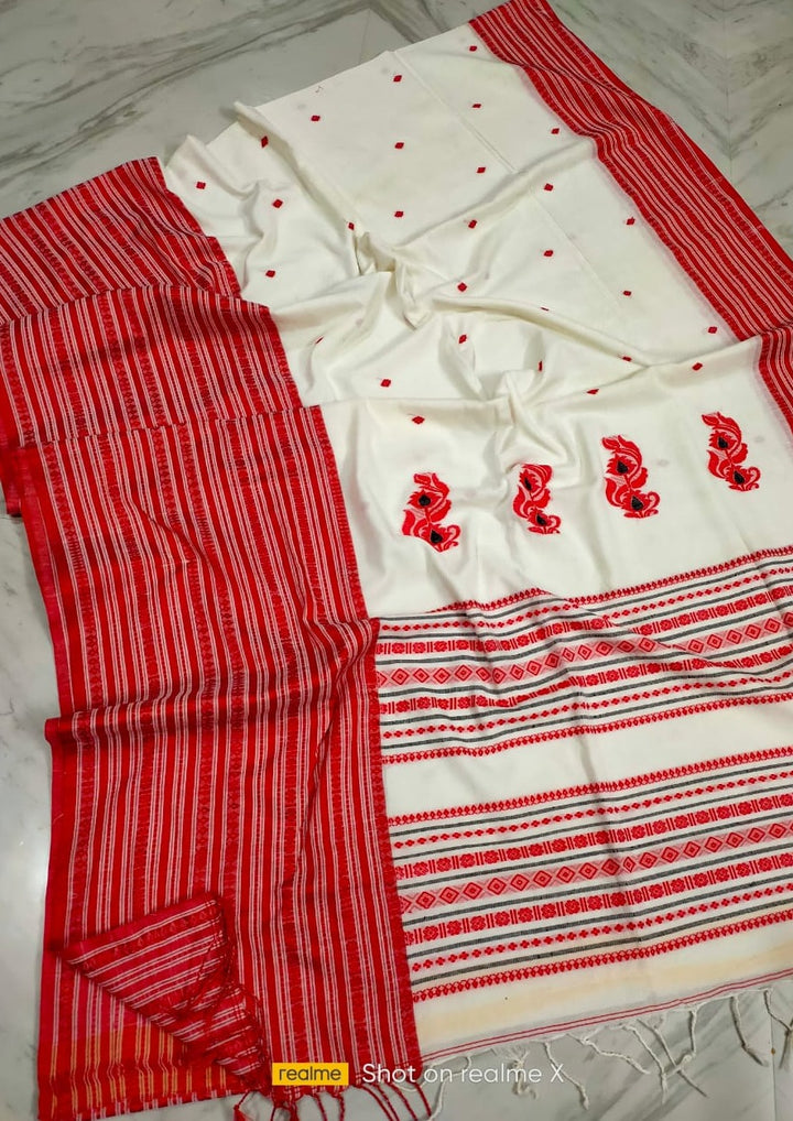 Luminary Cotton Banarasi Saree