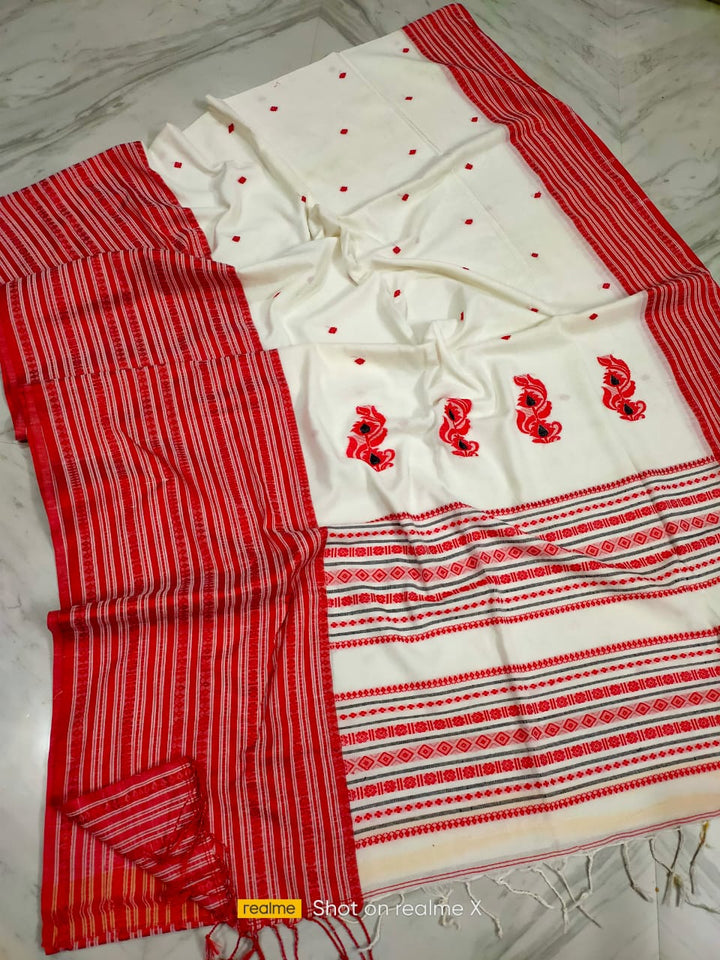 Luminary Cotton Banarasi Saree