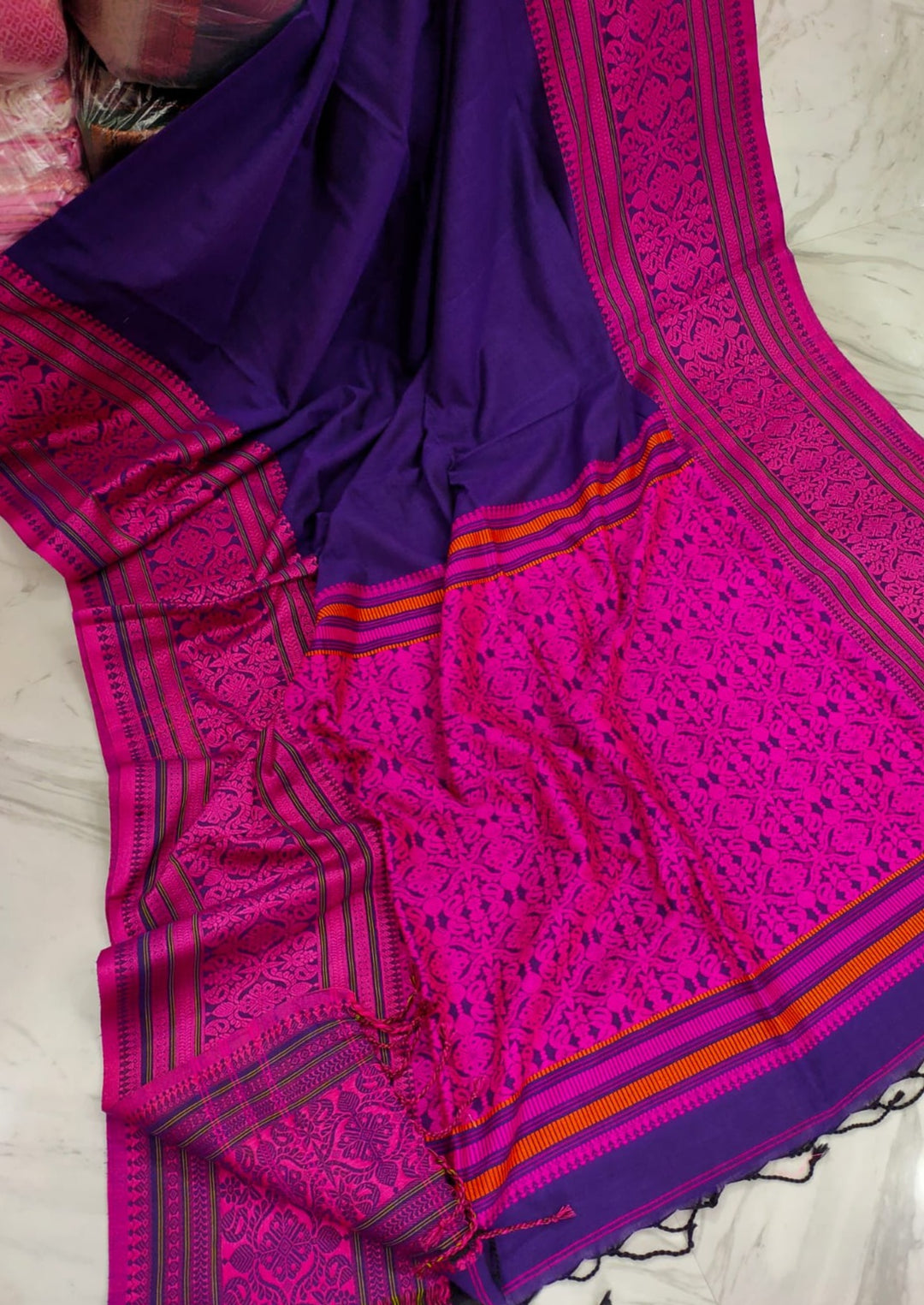 Comfort Story - Pure Marcerized Cotton Saree