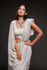Picture Perfect - Sequins Saree (Sign In With White)
