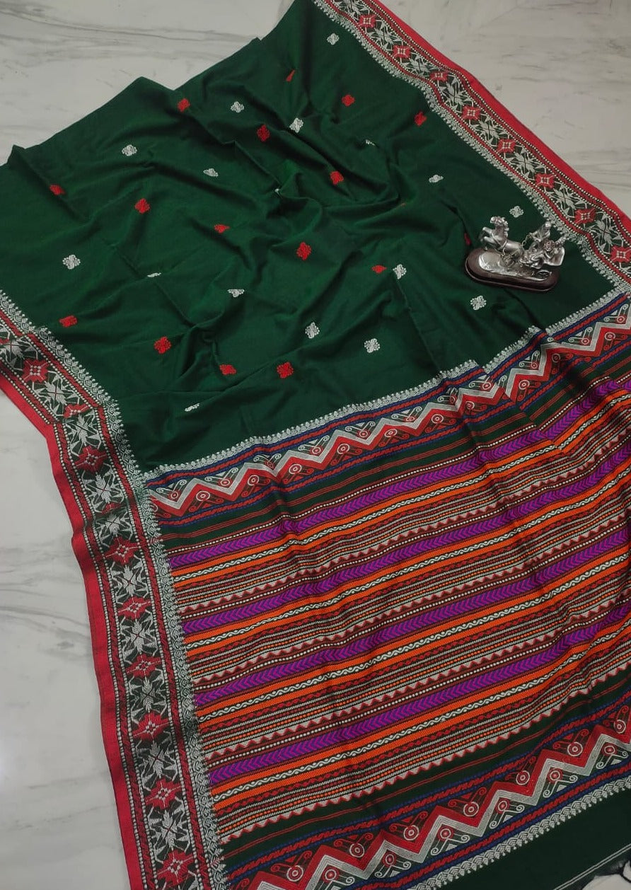Inside Out - A Beautiful Mercerized Cotton Saree