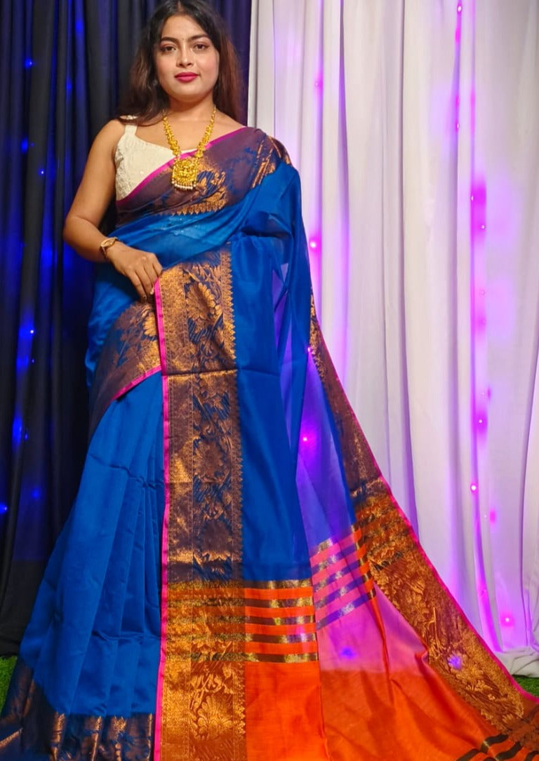 Weaving of Weavers ( Bengal Handloom Saree)