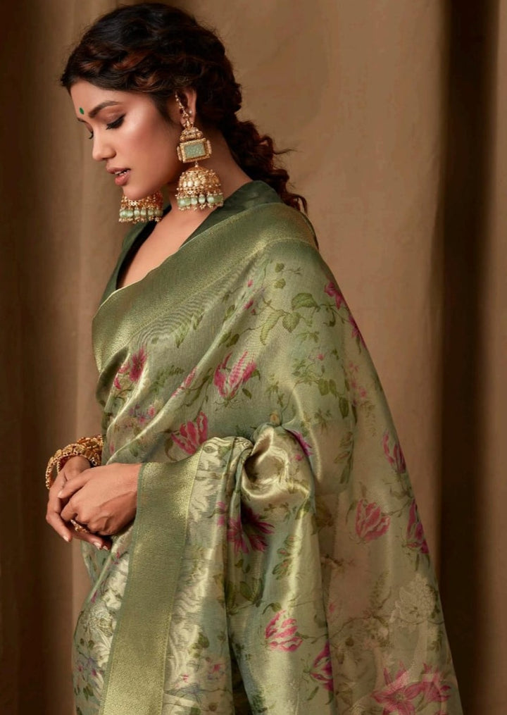 Navya - Purely Praising (Designer Linen Saree)