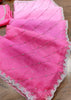 Exploring Ombre Color Party Wear Saree(Pinch Of Pink)