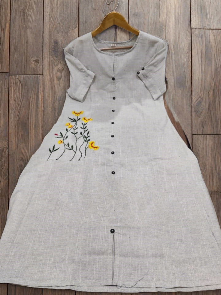 Stay on Trendy- Cotton One Piece Dress