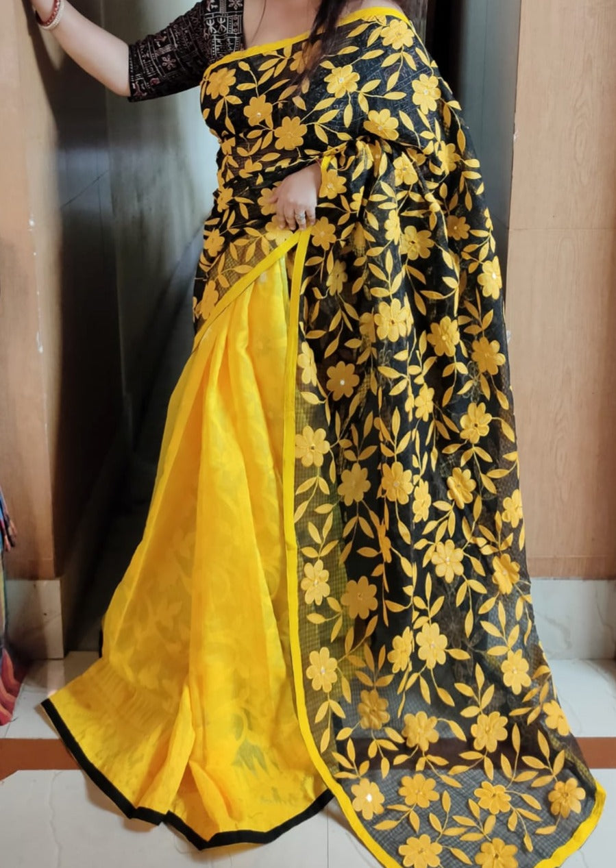 Bahari Kota Jamdani Saree