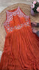 Rocking Orange Muslin Gown