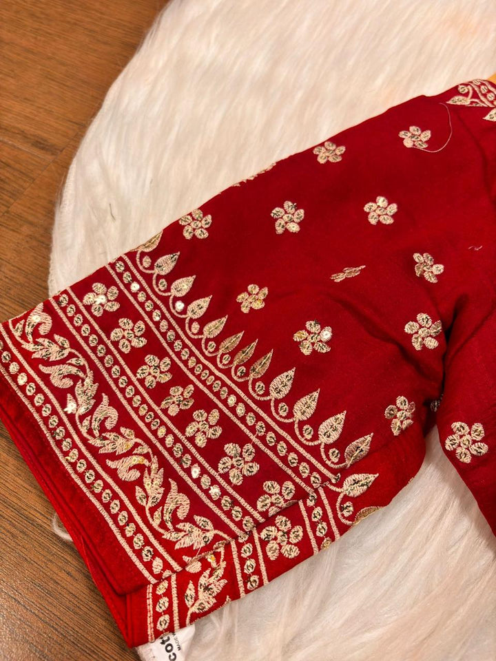Madhubala Special Vichitra Silk Blouse