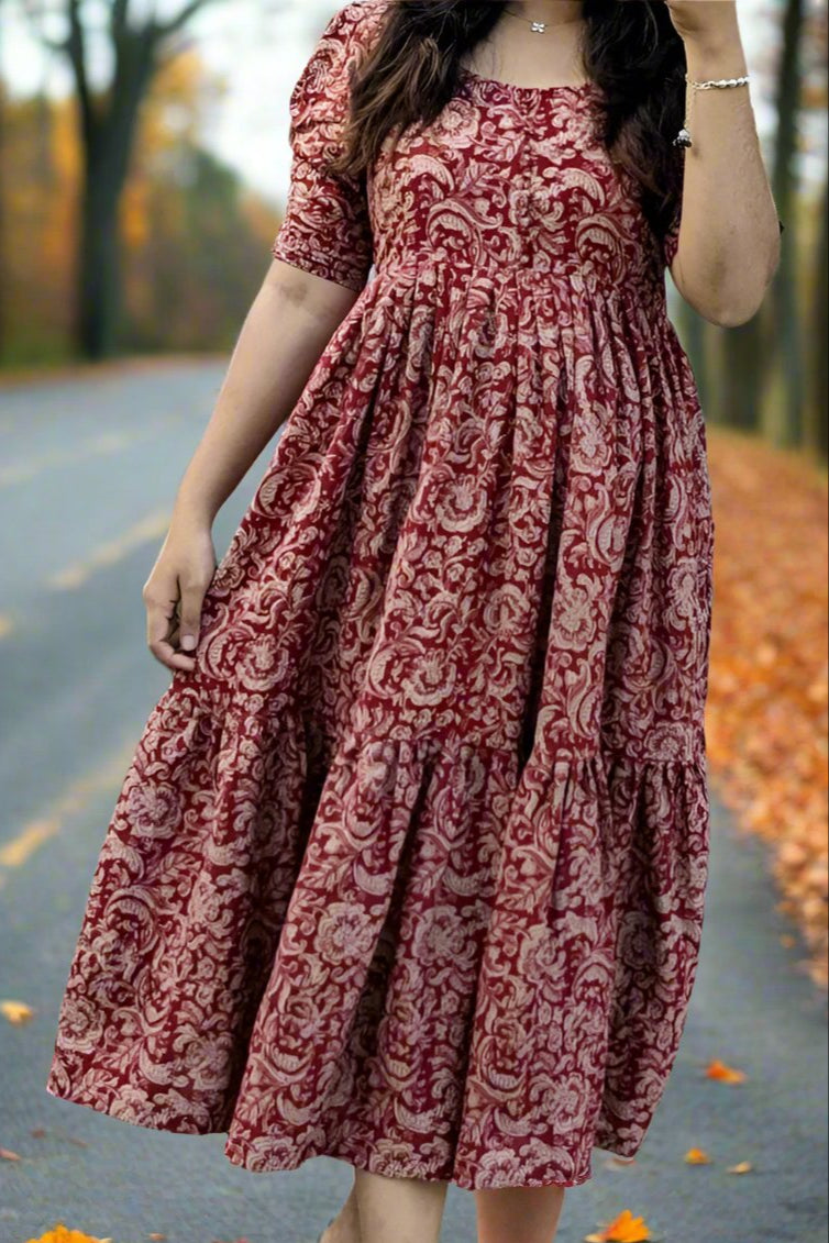 Around Your Heart Cotton Dress