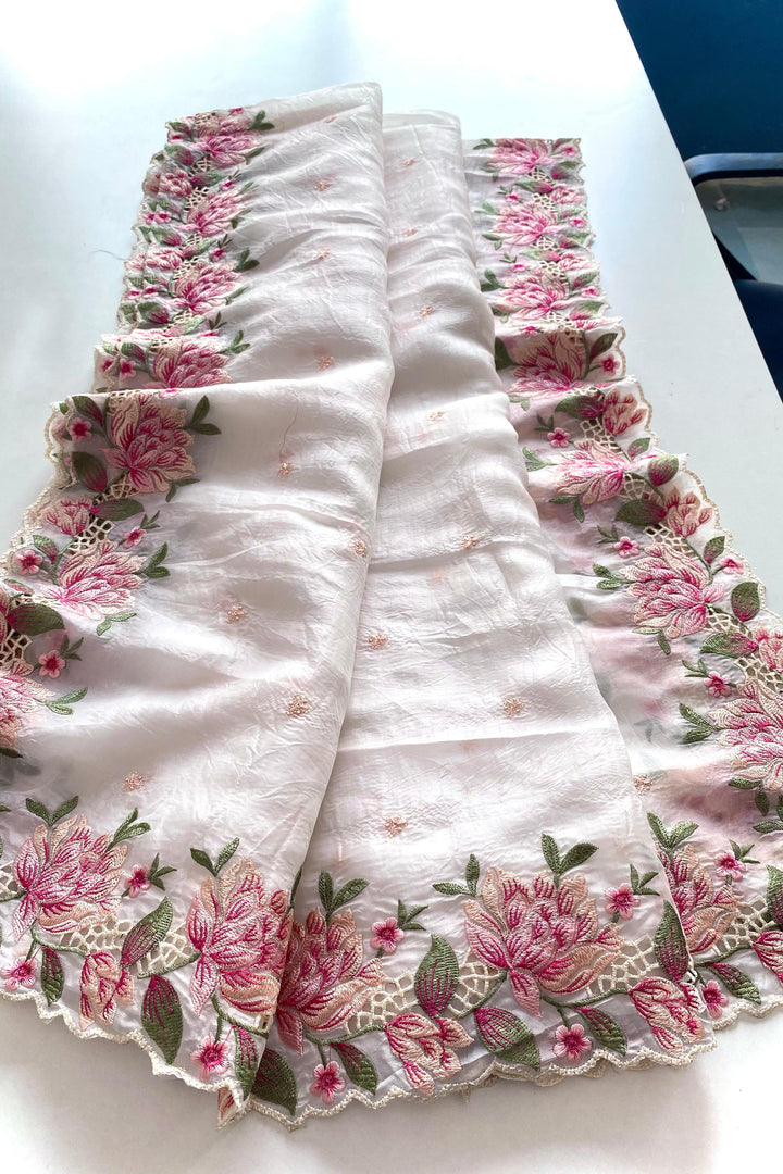 Stay Sunlit Crush Silk Saree