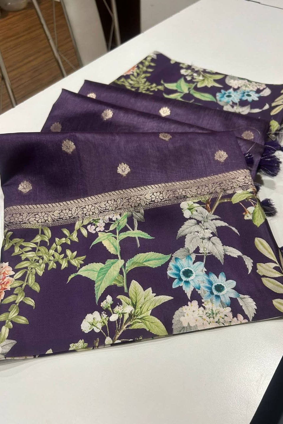 Yuyake Kanjivaram Silk Saree